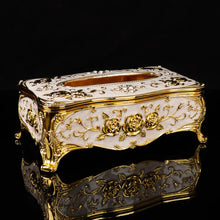 Lade das Bild in den Galerie-Viewer, Ashtray Paper Extraction Box  Toothpick Box Metal Set Living Room KTV Hotel Box Ashtray
