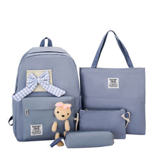 Lade das Bild in den Galerie-Viewer, Backpack Partysu   Korean Style Bunny Doll Primary Secondary School
