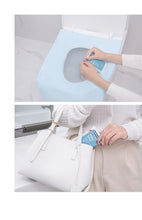Load image into Gallery viewer, 3pcs Pocket Travel Disposable Toilet Mat Pregnant Mother Health Care Essential Convenient Toilet Mat
