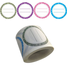 Load image into Gallery viewer, 2xXmas Christmas  Stickers Roll Label 200pcs 2 Inch 4 Colors 50mm Food Glass Jar Date Self-Adhesive Removable Logo
