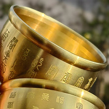 Load image into Gallery viewer, Ashtray Brass Laser Engraving Baifu Font Study Living Room Decoration Home Ashtray
