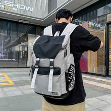 Lade das Bild in den Galerie-Viewer, Backpack Middle School Student Schoolbag Korean Style Work Clothes travel  Outdoor Leisure
