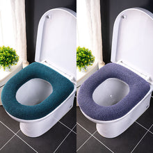 Load image into Gallery viewer, 3pcs Toilet Cushion Type Winter Thickened Toilet Pad Square Household Toilet Cushion
