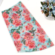 Load image into Gallery viewer, 2pcs 50cm Hanging Ear Jacquard Quick-Drying Summer Ice Silk Face Mask for Outdoor Cycling
