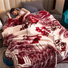 Load image into Gallery viewer, Blanket Running Volume Gift Double Layer Warm Thick Blanket Winter Wedding Laschel Blanket
