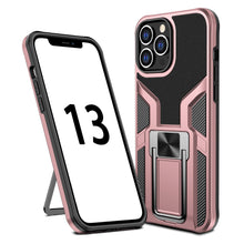 Load image into Gallery viewer, Black Red Full-Covered Silicone Phone Case for iPhone 13 mini /Pro
