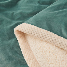 Load image into Gallery viewer, Milk Fiber Quilt Cover Berber Fleece Blanket Multi-Functional Blanket Quilt Cover Dual-Use Winter Warm
