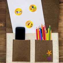 Load image into Gallery viewer, 2x500pcs Christmas Xmas Graduation Season Sticker Hat Stationery Envelope Sealing Decorative Label tape
