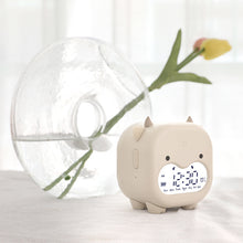 Load image into Gallery viewer, Smart Multi-Function Alarm Clock LED Display Cute Stupid Cow Voice-Controlled Voice-Time Night Light for Children
