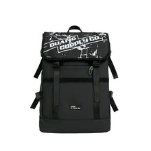 Lade das Bild in den Galerie-Viewer, Backpack Flip  Large Capacity Travel Fashion Leisure Niche Personality  Male College Student School Bag
