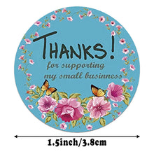 Load image into Gallery viewer, 3x500pcs Xmas Christmas Stickers Roll Label 4 Kinds of Garland Thank You Self- Gift Sealing
