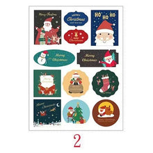 Load image into Gallery viewer, Gifts Various Special-Shaped Merry Christmas Stickers tape
