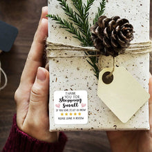 Load image into Gallery viewer, 2x500pcs Christmas Xmas Square Thank You for Shopping Small Sticker Label tape
