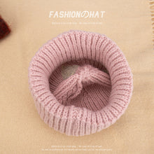 Load image into Gallery viewer, Warm Winter Knit Beanie Hats  Embroidered Smiley Woolen Cap Couple Pullover Unisex
