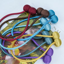 Load image into Gallery viewer, Headset Magnetic Buckle Curtain Bandage, Punch-Free Magnetic Snap Rope

