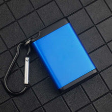Lade das Bild in den Galerie-Viewer, Ashtray Straight Hair Portable  Portable Mobile Pocket Mini Box Lid Outdoor Travel Ashtray
