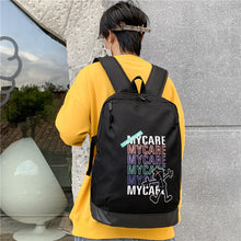 Load image into Gallery viewer, Backpack Men  Travel Casual Wearproof Large Capacity Junior High School shoulder bag
