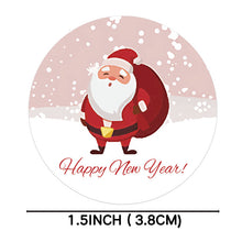Load image into Gallery viewer, 2x500pcs Christmas Xmas Merry Christmas Santa Claus Envelope Packaging Bag Gift Sticker tape
