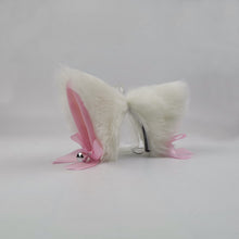 Lade das Bild in den Galerie-Viewer, 2x Halloween Xmas Christmas Gifts Decoration Anime Party Cat Ears Barrettes Lolita Adult Lady like Woman Fox Bow
