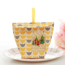 Lade das Bild in den Galerie-Viewer, 2x300pcs 8 Designs Rectangular Shaped Christmas Tree Decoration Self-Adhesive Gift Label tape
