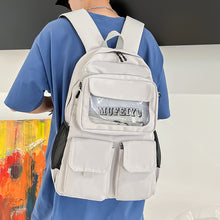 Lade das Bild in den Galerie-Viewer, Backpack Men Outdoor travel Fashion Early High School Student School  Women shoulder bag
