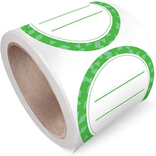 Load image into Gallery viewer, 2xXmas Christmas  Stickers Roll Label 100pcs Kitchen Supplies  Can Be Washed with Water Dissolved Green Yellow 38mm
