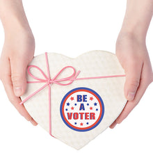 Load image into Gallery viewer, 2x500pcs Xmas Christmas  Stickers Roll Label US Independence Day Be a Voter Voter Election Color Seal
