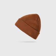 Lade das Bild in den Galerie-Viewer, Warm Winter Knit Beanie Hats Simple Black Men's Big Head Circumference Fashion Women Unisex
