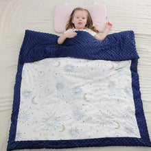 Lade das Bild in den Galerie-Viewer, Baby Autumn and Winter Thickening Cover Blanket Baby Quilt Men and Women Baby Blanket Bubble Velvet
