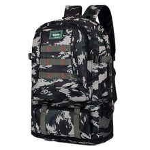 Lade das Bild in den Galerie-Viewer, Backpack Men's and Women's Large Capacity Army Green Camouflage Working Travel Backpack
