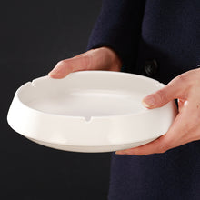 Load image into Gallery viewer, Ashtray Ceramic Extra Large European Style Creative Personalized Living Room Coffee Table Bedroom Simple White Ashtray
