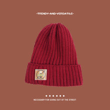 Load image into Gallery viewer, Warm Winter Knit Beanie Hats Wool Women Autumn Casual All-Matching Pullover Unisex
