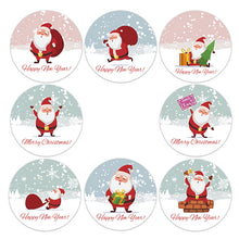 Load image into Gallery viewer, 2x500pcs Christmas Xmas Merry Christmas Santa Claus Envelope Packaging Bag Gift Sticker tape
