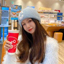 Load image into Gallery viewer, Warm Winter Knit Beanie Hats Simple Autumn and Winter Women's All-Match Toe Cap Unisex

