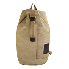Lade das Bild in den Galerie-Viewer, Backpack travel Men Women Outdoor Travel Sports Water Bucket  Trend Canvas School shoulder bag
