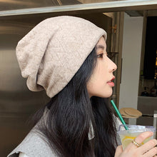 Lade das Bild in den Galerie-Viewer, Warm Winter Knit Beanie Hats Women's  Fashion All-Match Thick Wool Korean Style Bag Head Unisex
