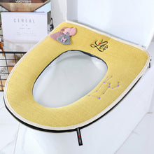 Load image into Gallery viewer, 3pcs Toilet Mat Large Size Waterproof Four Seasons  Toilet Cover
