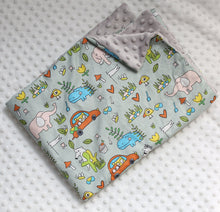 Lade das Bild in den Galerie-Viewer, Children's Spring Blanket Cotton Double Layer Cover Blanket Air Conditioning Blanket Autumn and Winter Comfort Quilt Small Blanket
