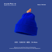 Load image into Gallery viewer, Warm Winter Knit Beanie Hats Autumn and Winter Korean Style Fashion Windproof Woolen Cap Women Unisex
