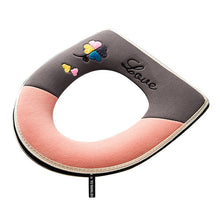 Load image into Gallery viewer, 3pcs Toilet Seat Cover Pads Home       Waterproof Zipper
