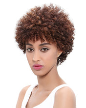 Load image into Gallery viewer, Women Wig Small Curly Hair Fluffy Mixed Color Short Hair W133
