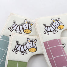 Load image into Gallery viewer, 3pcs Toilet Seat Cover Pads Summer Linen Four Seasons colorful Zipper
