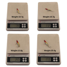 Lade das Bild in den Galerie-Viewer, 2pcs Lure Submerged 8/12/15/18G Fresh Water Tapping Snakehead Rod White Stripes Lure
