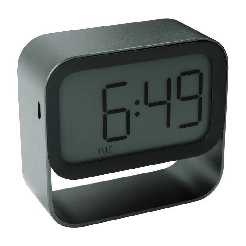 Smart Multi-Function Alarm Clock LED Display Simple Ring Large Screen Digital USB Charging Office Bedroom Night Light