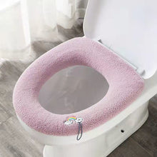 Load image into Gallery viewer, 3pcs Toilet Seat Toilet Mat Four Seasons Toilet Seat Cover Washer Household Toilet Seat Cover
