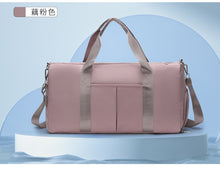 Load image into Gallery viewer, Backpack Luggage Bag Multifunctional Neutral Travel Bag Solid Color Nylon Candy Color
