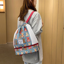 Lade das Bild in den Galerie-Viewer, Backpack Swim   Waterproof Beach Storage Sports Equipment  Women Small   Swimming   Portable Women shoulder bag
