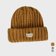 Lade das Bild in den Galerie-Viewer, Warm Winter Knit Beanie Hats New Style Women's Japanese Closed Toe Autumn All-Match Fashion Wool Unisex

