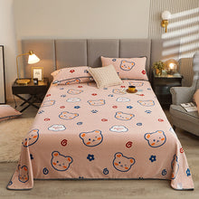 Lade das Bild in den Galerie-Viewer, Flannel Bed Sheet Fleece-Lined Thickened Double-Sided Coral Fleece Flannel Winter Milk Crystal Velvet Blanket
