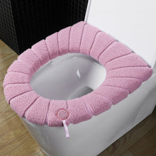 Load image into Gallery viewer, 3pcs Plus-Sized Thickened Toilet Pad Winter Toilet Seat Cover Toilet Seat Cover Washable
